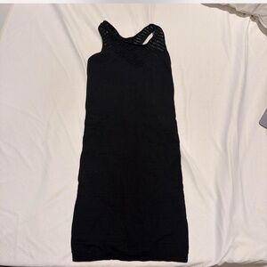 Chic Black Sleeveless Mini Dress